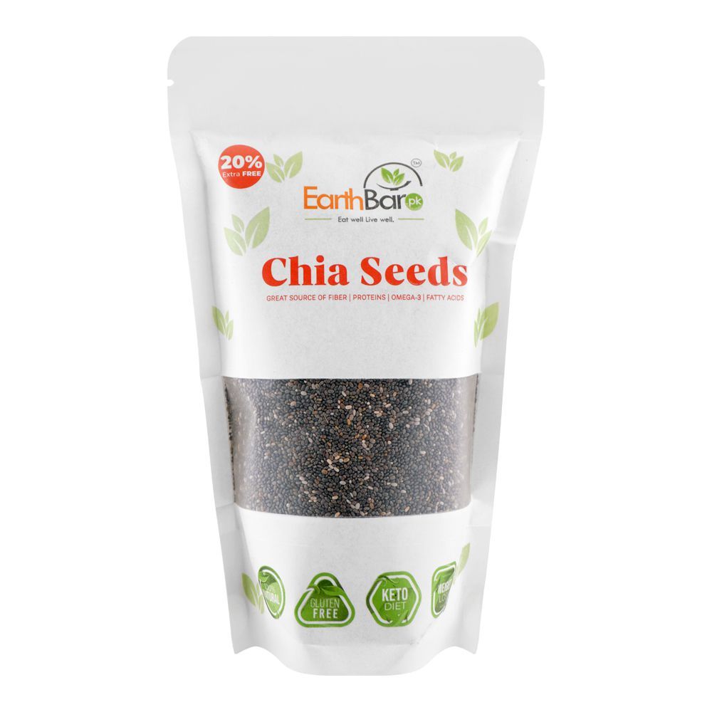 Earth Bar Organic Chia Seeds, 250g