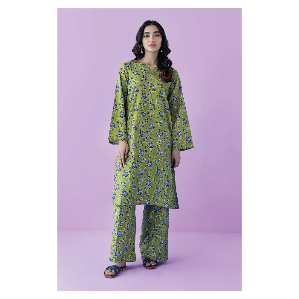 Orient Textile Unstitched 2 Piece Printed Lawn Shirt & Lawn Pant, Green,56228