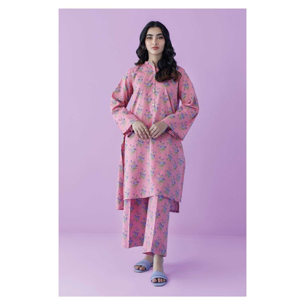 Orient Textile Unstitched 2 Piece Printed Lawn Shirt & Lawn Pant PINK 56230