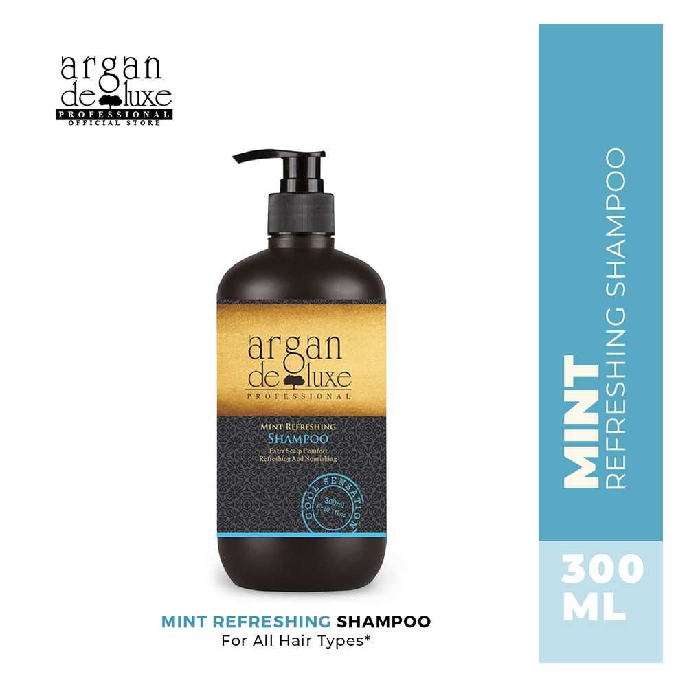 Argan De Luxe Mint Refreshing Shampoo, 300ml