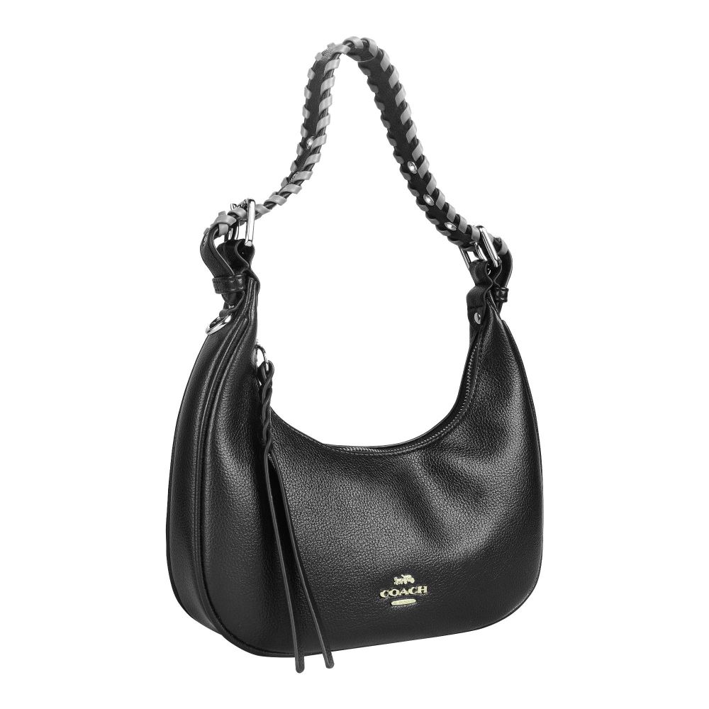 Shoulder Bag, Black, 9912-1