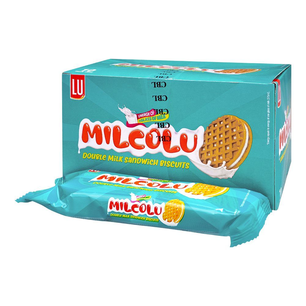 LU Milco LU Milk Sandwich Biscuits, 10 Snack Packs