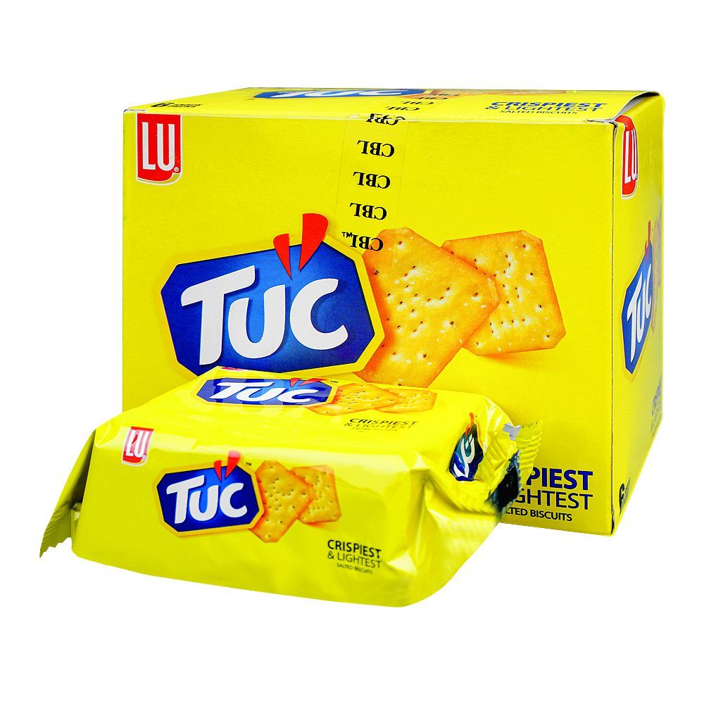 LU Tuc Biscuit, 8 Snack Pack Box