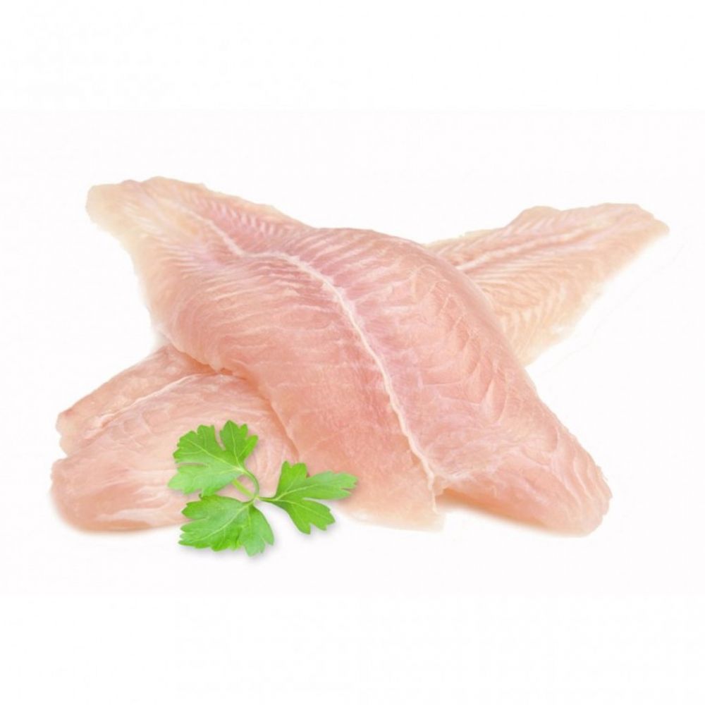 Zahrat Al Bahar Frozen White Fish Fillets, Trimmed, 10kg 