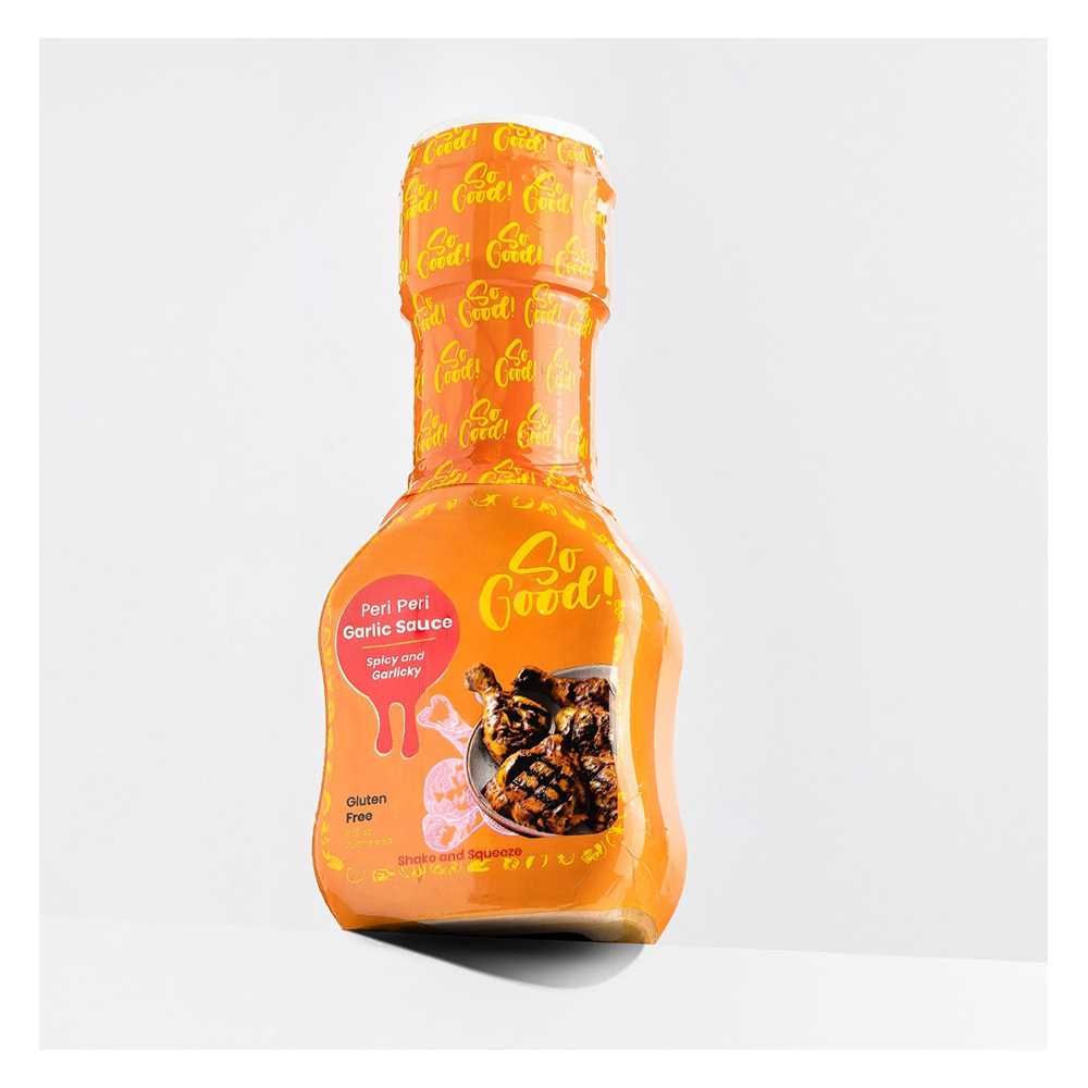 So Good! Peri Peri Garlic Sauce, Gluten Free, Pet Bottle, 250ml