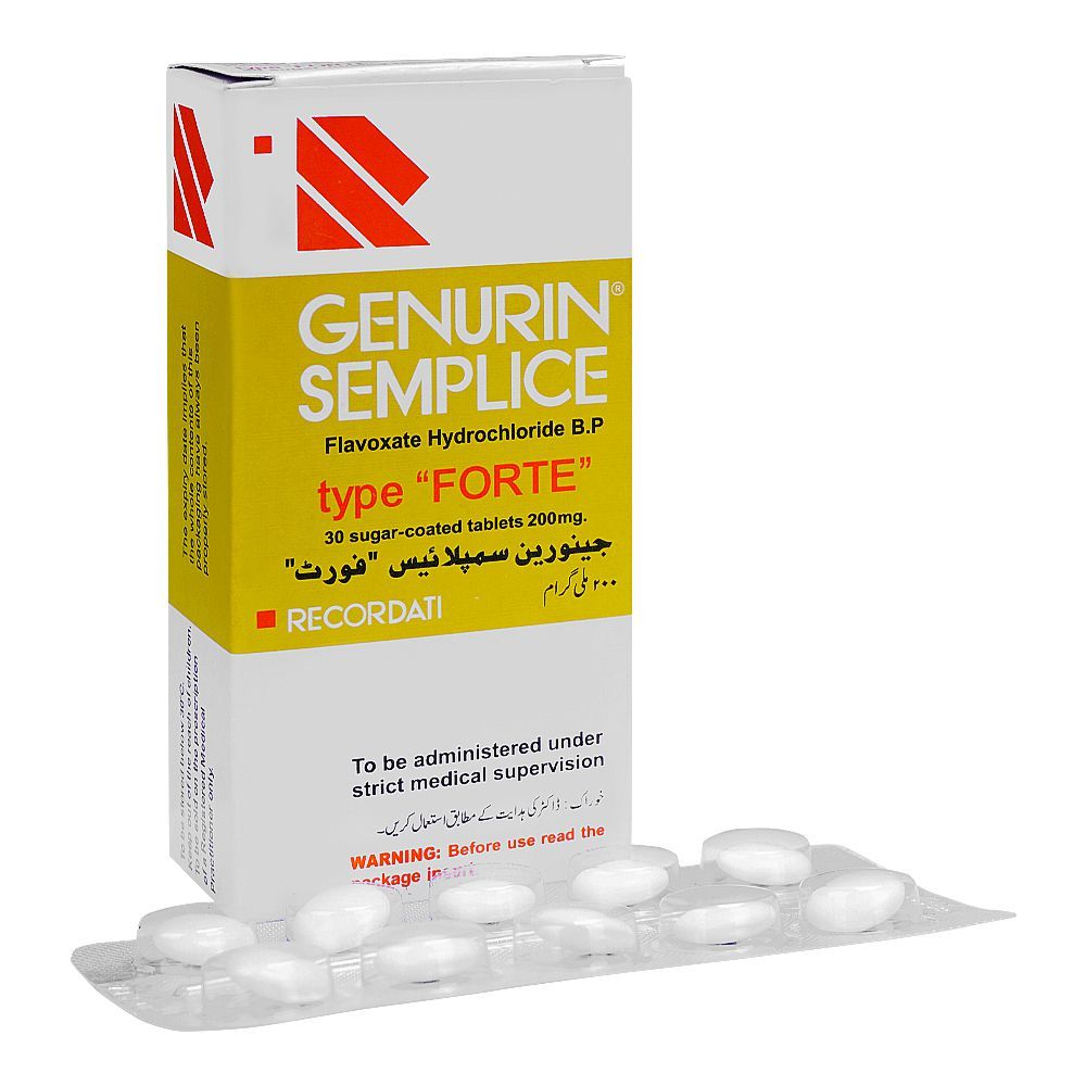 Pacific Pharmaceuticals Genurin Semplice Type Forte, 200mg, 1-Strip