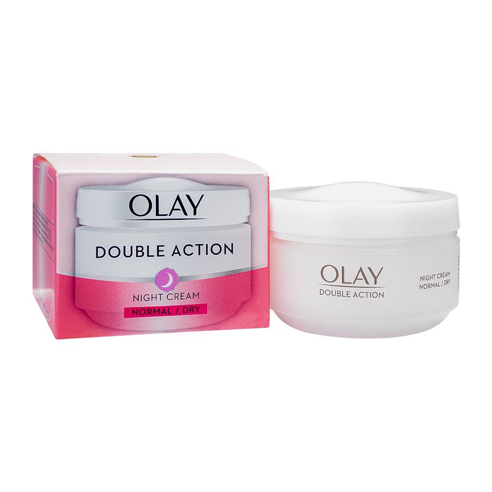 Olay Double Action Night Cream, Normal/Dry Skin, 50ml