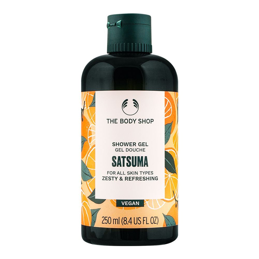 Body Shop Vegan Satsuma Zesty & Refreshing Shower Gel, 250ml