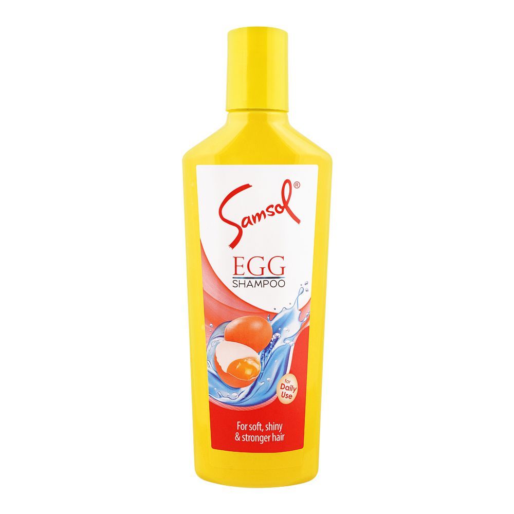 Samsol Egg Daily Use Shampoo, For Normal to Dry Hair, 200ml