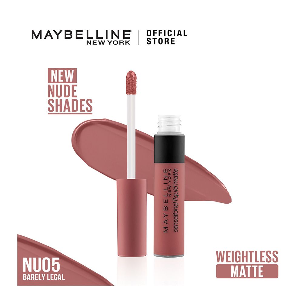 Maybelline Color Sensational Liquid Matte NU05 Barely Legal