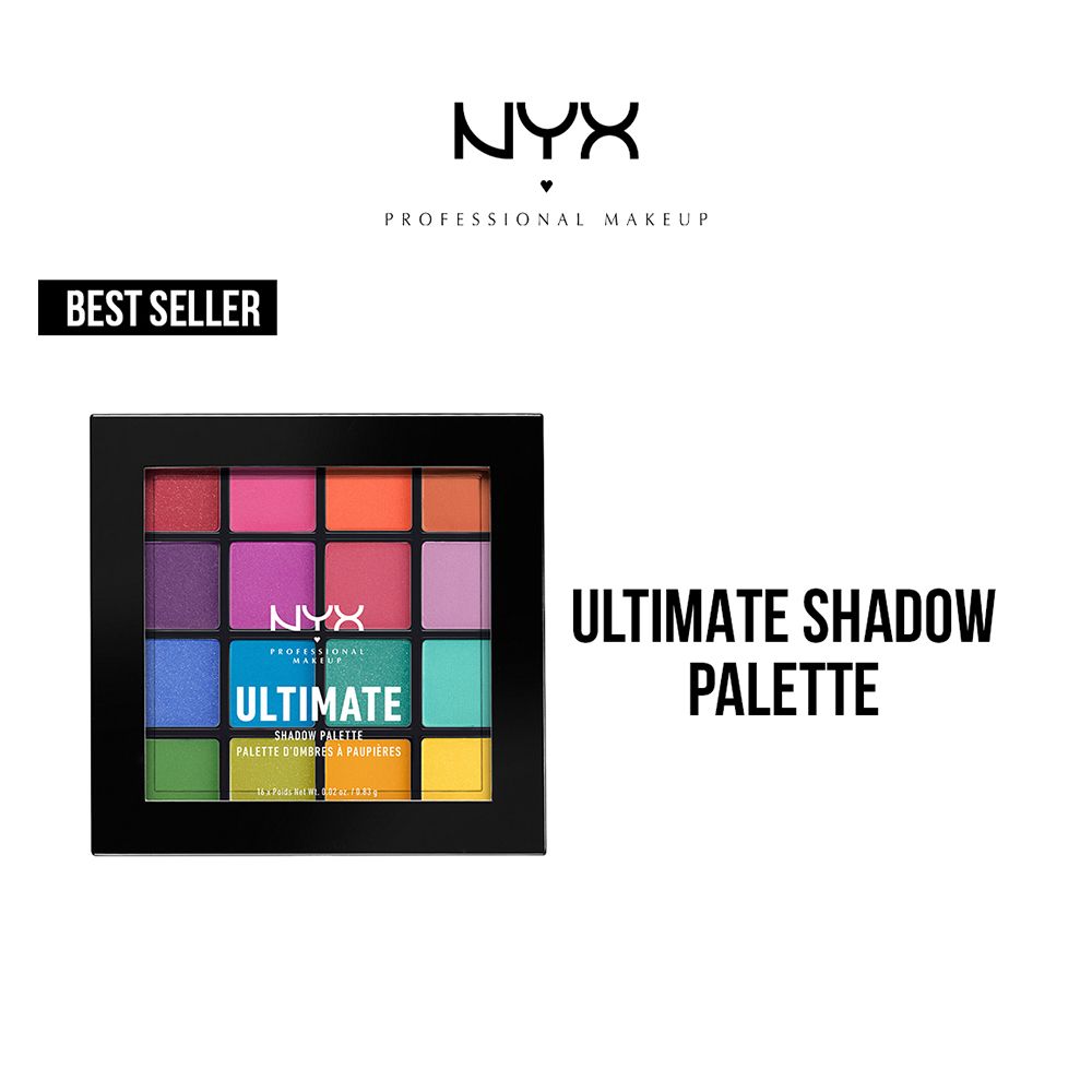 NYX Ultimate Eyeshadow Palette, 04 Brights