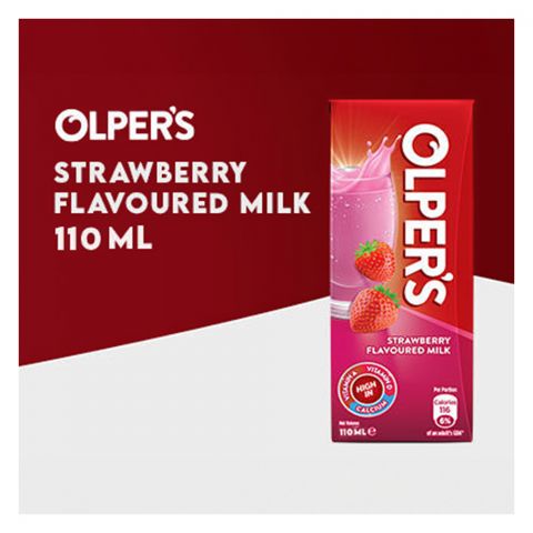 Olper's Strawberry Flavoured Milk, 110ml