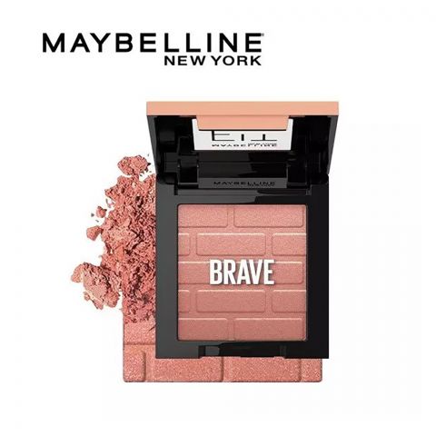 Maybelline New York Fit Me Mono Blush, 16 HR Long Lasting Wear, 10, Brave