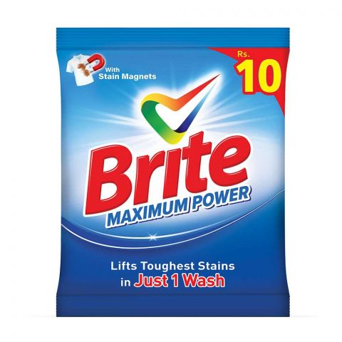 Brite Maximum Power Detergent Powder, 35g