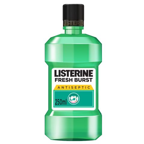 Listerine Fresh Burst Antiseptic Mouthwash, 250ml