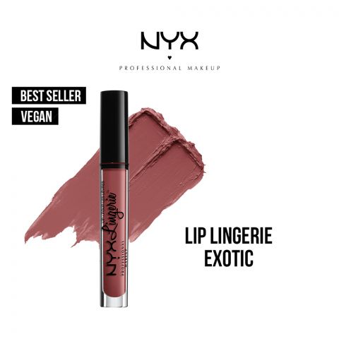 NYX Liquid Lipstick Lip Lingerie, 12 Exotic