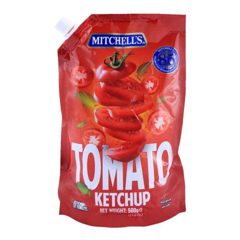 Mitchell's Tomato Ketchup 500g (Pouch)