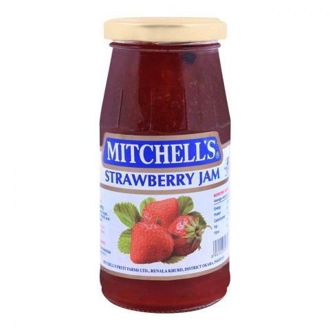 Mitchell's Strawberry Jam 340g