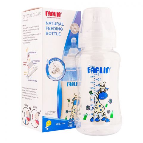 Farlin Wide Neck Natural Feeding Bottle, 360ml, NF-806