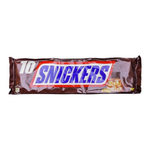 Snickers Chocolate, 10 x 50g