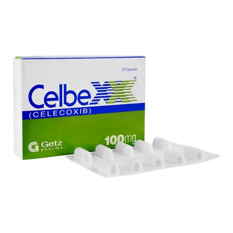 Getz Pharma Celbexx Capsule, 100mg, 20-Pack