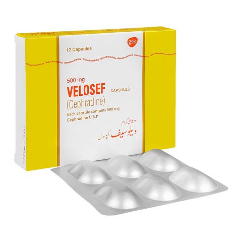 Velosef Capsules Strip, 500mg