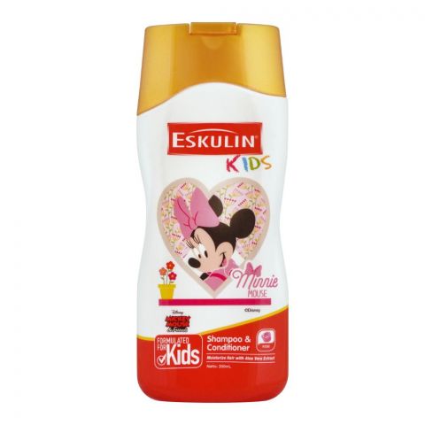 Disney Eskulin Kids Minnie Mouse Shampoo & Conditioner, 200ml