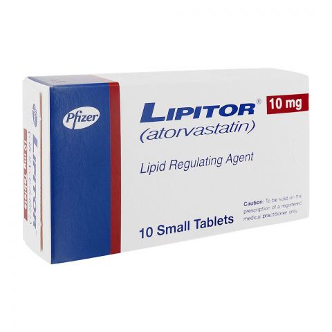 Pfizer Lipitor Tablet, 10mg, 10-Pack