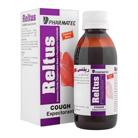 Pharmatec Reltus Cough Expectorant, 120ml