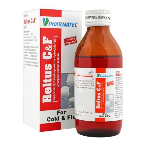 Pharmatec Reltus C&F Syrup, 100ml