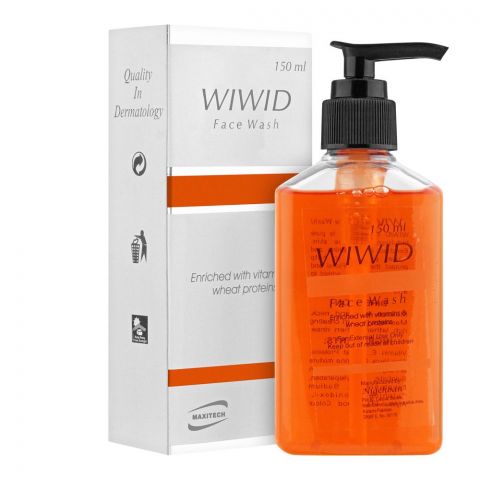 Maxitech Wiwid Face Wash, 150ml