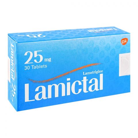 GSK Lamictal Tablet, 25mg, 30-Pack