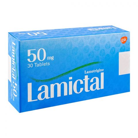 GSK Lamictal Tablet, 50mg, 30-Pack