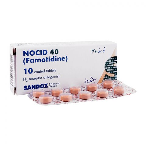 Novartis Pharmaceuticals Nocid Tablet, 40mg, 10-Pack