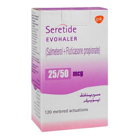 Seretide Evohaler, 25/50mcg