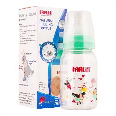 Farlin Standard Neck Natural Feeding Bottle, 120ml, NF-868