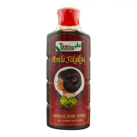 Tibbi Amla Shikakai Herbal Hair Tonic, For All Hair Types, 150ml