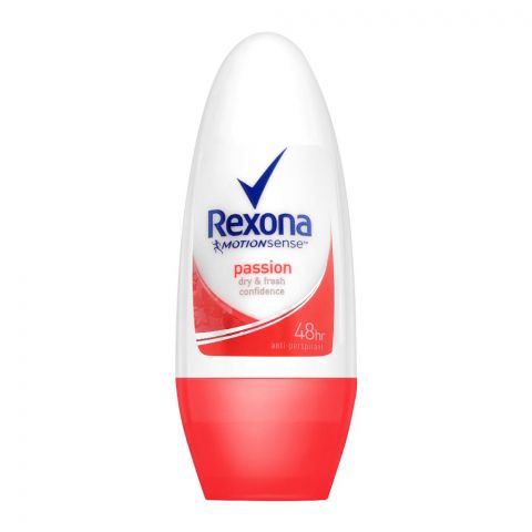Rexona Motion Sense Passion Dry & Fresh Anti-Perspirant Roll On, 50ml