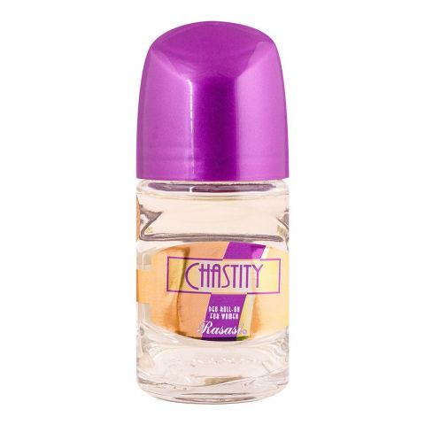 Rasasi Chastity Deo Roll-On For Women, 50ml