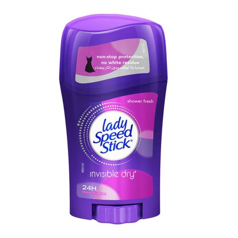 Lady Speed Stick Invisible Dry Shower Fresh Deodorant Stick, For Women, 40g