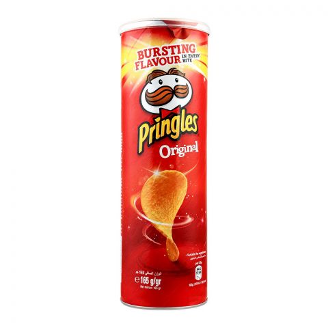 Pringles Potato Crisps, Original Flavor, 165g
