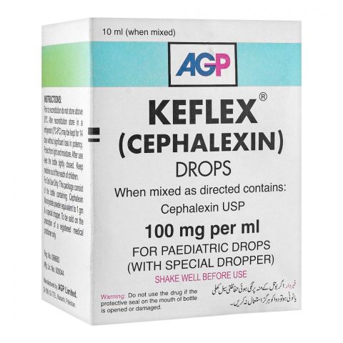 AGP Pharma Keflex Drops, 100mg/ml, 10ml