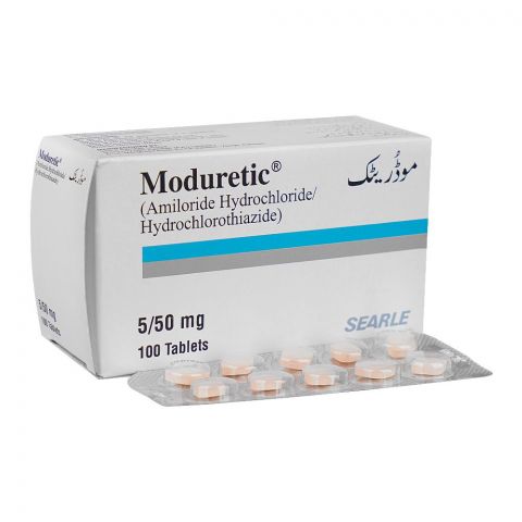 Moduretic Tablets Strip, 5/50mg