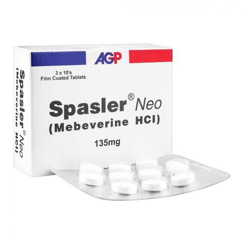 AGP Pharma Spasler Neo Tablet, 1-Strip
