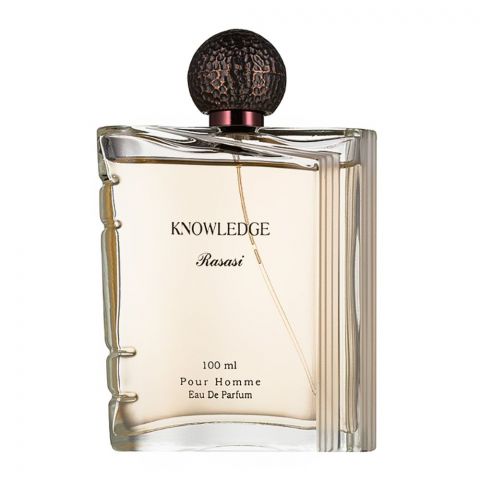 Rasasi Knowledge Pour Homme, Eau De Parfum, Fragrance For Men, 100ml