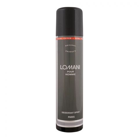Lomani Pour Homme Body Spray, 250ml