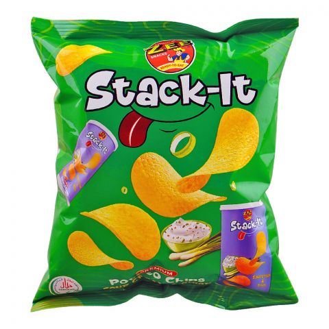 Zee Stack-It Sour Cream & Onion Potato Chips