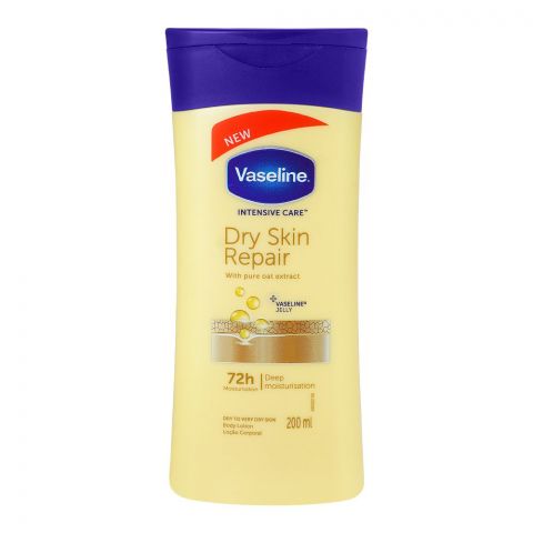 Vaseline Intensive Care Dry Skin Repair Lotion 200ml (Imported)