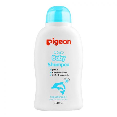 Pigeon Baby Shampoo, Hypoallergenic, Good For Sensitive Skin, 200ml