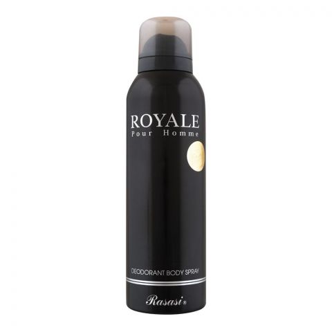 Rasasi Royale Pour Homme Deodorant Spray, For Men, 200ml
